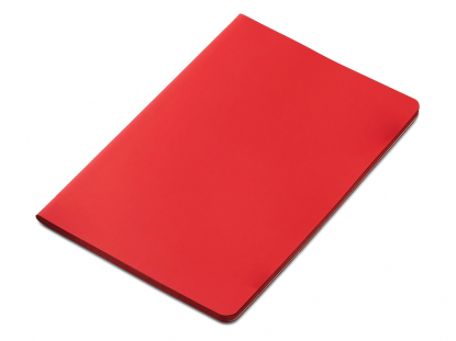 Блокнот А5 Одри софт-тач, красный