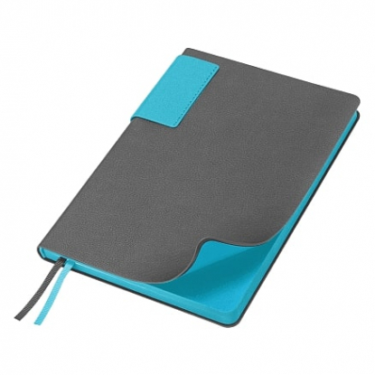 Ежедневник Flexy Star Sivilia Grey Edition Color А5, недатированный, серый с голубым