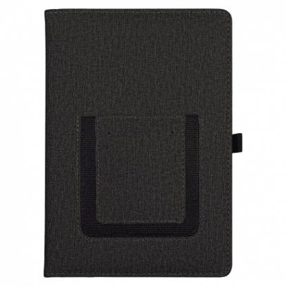 Ежедневник Smart Wallet Cambric A5, недатированный, чёрный