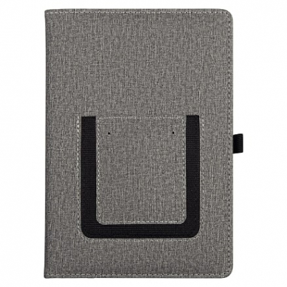 Ежедневник Smart Wallet Cambric A5, недатированный, серый