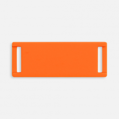 Лейбл из ПВХ Kova, оранжевый неон