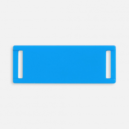 Лейбл из ПВХ Kova, голубой