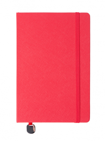 Ежедневник А5 в твердой обложке Pam, красный