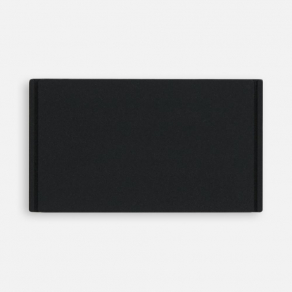 Лейбл из ПВХ Dzeta, M, черный