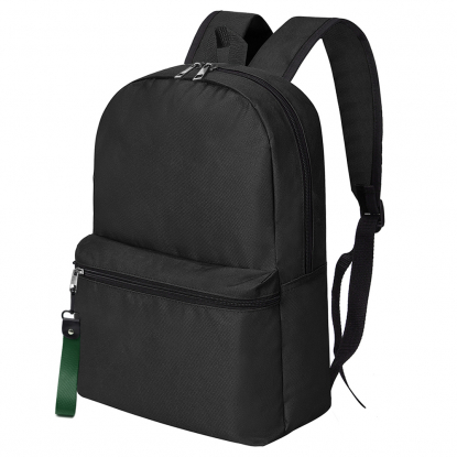 Рюкзак BASIS HOLD-ON TO GO, черный с зеленым