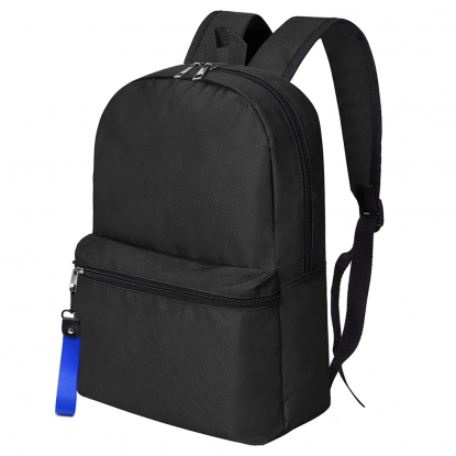 Рюкзак BASIS HOLD-ON TO GO, черный с голубым