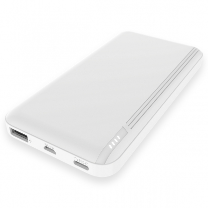 Внешний аккумулятор Optima (10W), 10000 mah, белый