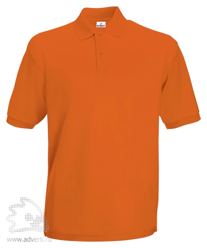 Рубашка поло Apollo, мужская, оранжевая