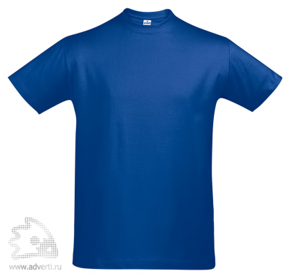 Футболка First, мужская, синяя