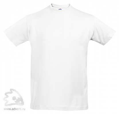 Футболка First, мужская, белая