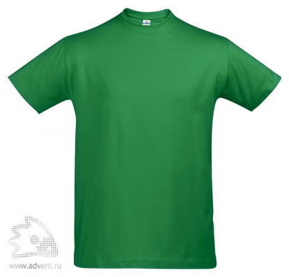 Футболка First, мужская, зеленая