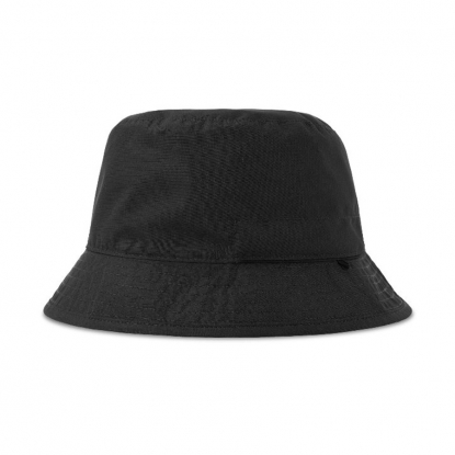 Панама двусторонняя BUCKET POCKET-S, черная с серым