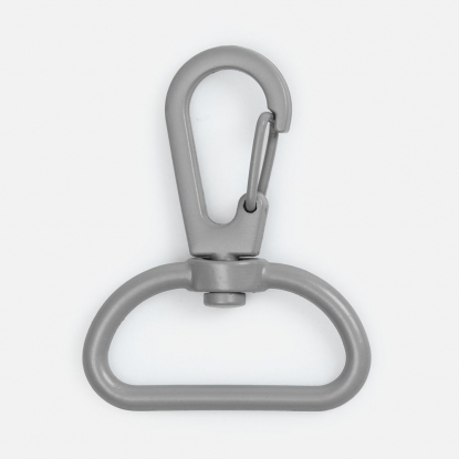 Застежка-карабин Snap Hook, L, серая