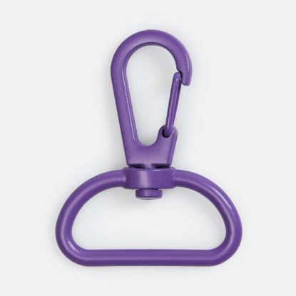 Застежка-карабин Snap Hook, L, фиолетовая
