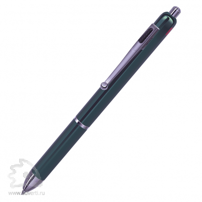 Шариковая ручка Multiline BeOne, зелено-серебристая