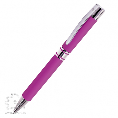 Шариковая ручка Citrus BeOne, розово-серебристая