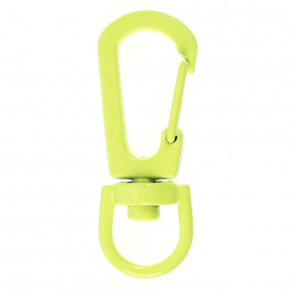 Застежка-карабин Snap Hook, S, желтый неон