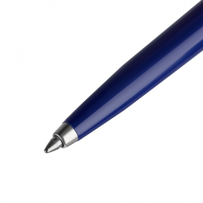 Ручка шариковая Parker Jotter Originals Navy Blue Chrome CT, тёмно-синяя