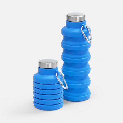 Складная бутылка для воды Cascata, синяя