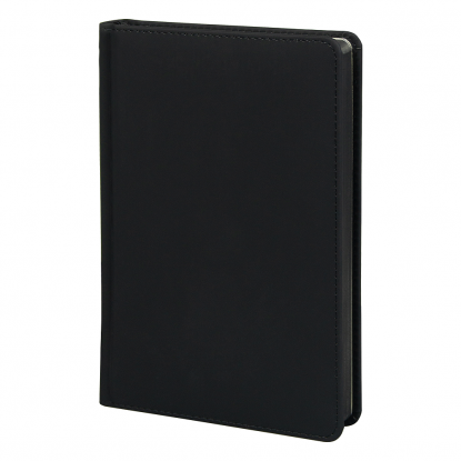 Ежедневник полудатированный Classic Soft А5, черный