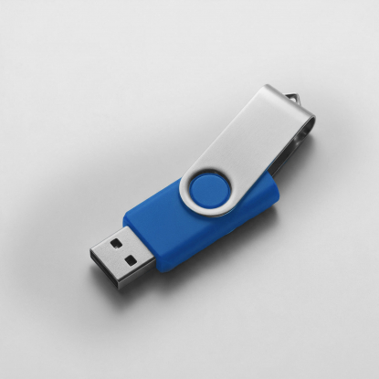 Флеш-карта Флэш С1, USB 2.0, синяя