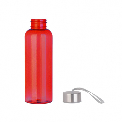 Бутылка для воды H2O, красная, открытая