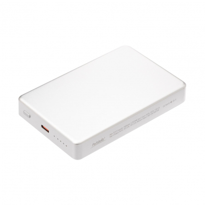 Внешний аккумулятор Atlantis PD Plus 10000mAh с функцией беспроводной зарядки 15W, серебристый