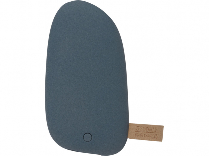 Внешний аккумулятор в форме камня Stone, 5200 mAh, темно-серый