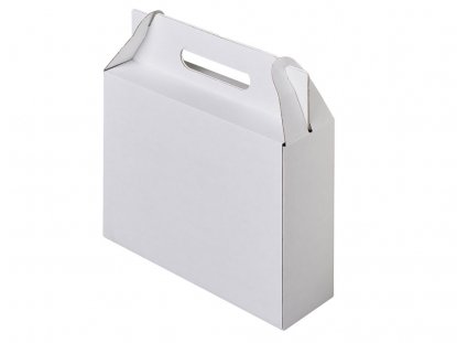Коробка подарочная Тоут, M, белая