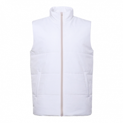 Жилет унисекс STAN TOP, утеплённый, белый