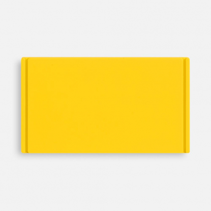 Лейбл из ПВХ Dzeta, M, желтый