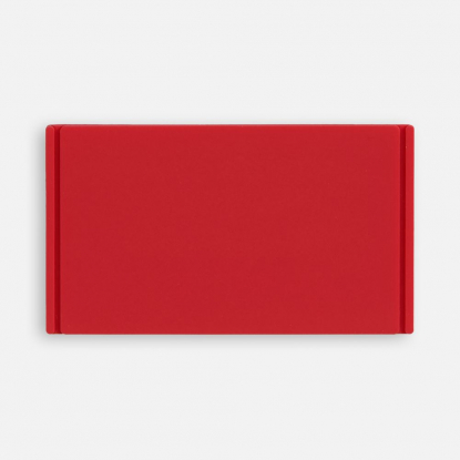 Лейбл из ПВХ Dzeta, M, красный