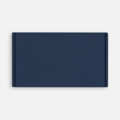 Лейбл из ПВХ Dzeta, M, темно-синий