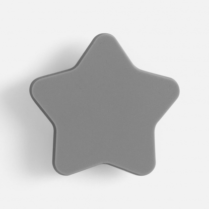 Джибитс из ПВХ Звезда, серый