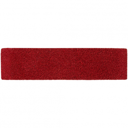 Лейбл кожаный Pasek, красный