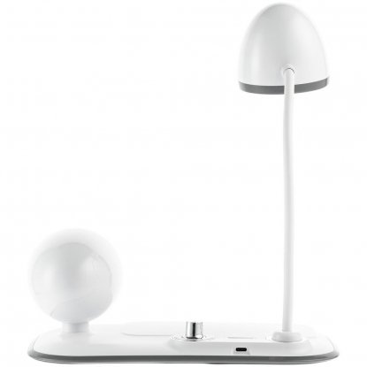 Лампа с колонкой и беспроводной зарядкой Flashback