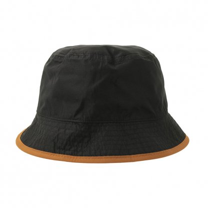 Панама двусторонняя BUCKET POCKET-S, желтая с черным