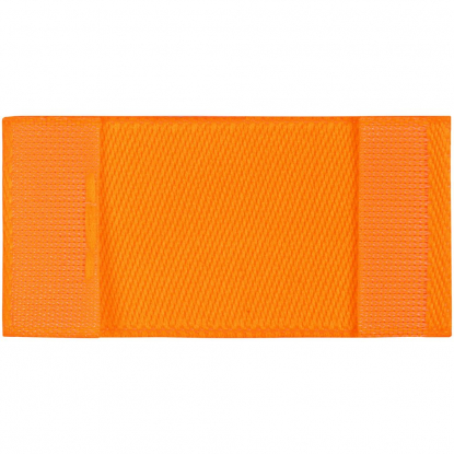 Лейбл тканевый Epsilon, XXS, оранжевый неон