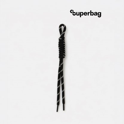 Брелок-шнурок Cord для обвеса, 25 см, черный