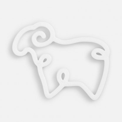Подвеска Барашек, 3D-печать