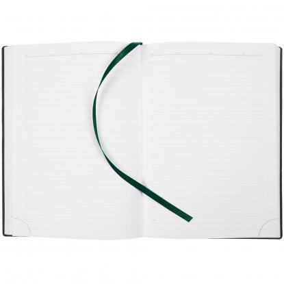 Ежедневник Vivian Metal, недатированный, зелёный