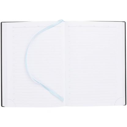 Ежедневник Vivian Metal, недатированный, голубой