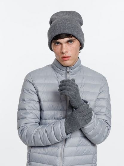 Перчатки Urban Flow, тёмно-серый меланж