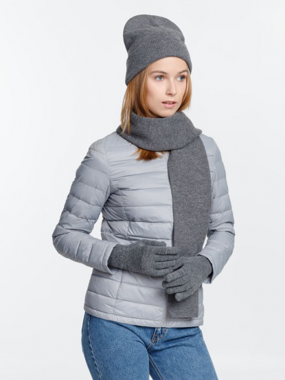 Перчатки Urban Flow, тёмно-серый меланж