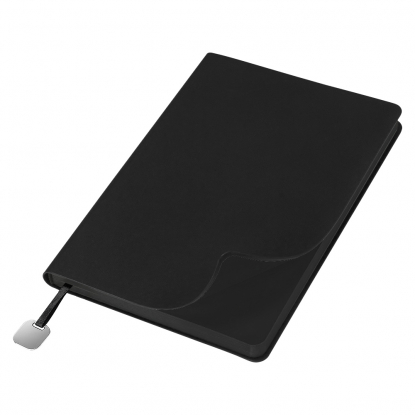 Ежедневник Flexy Latte Soft Touch Black Edition Color А5, черный