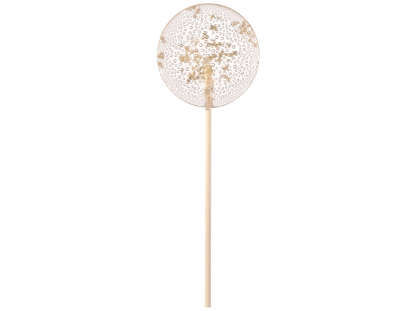 Леденец Круг с посыпкой