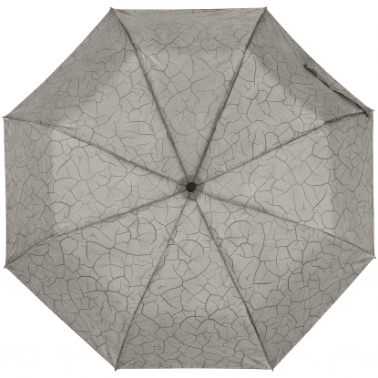 Складной зонт Tracery, с проявляющимся рисунком, купол, с рисунком
