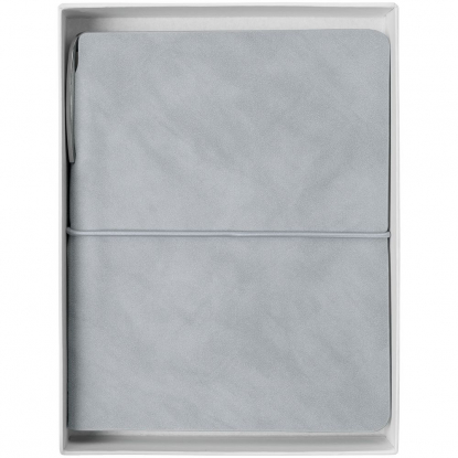 Набор Business Diary Mini, серый, в коробке