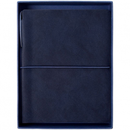 Набор Business Diary Mini, синий, в коробке