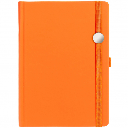 Ежедневник Favor Metal, оранжевый, вид спереди
